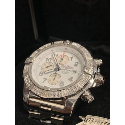 breitling chronoliner price|Breitling chronometre automatic diamond bezel.